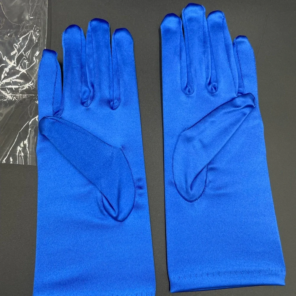 Girls OS Royal Blue Gloves